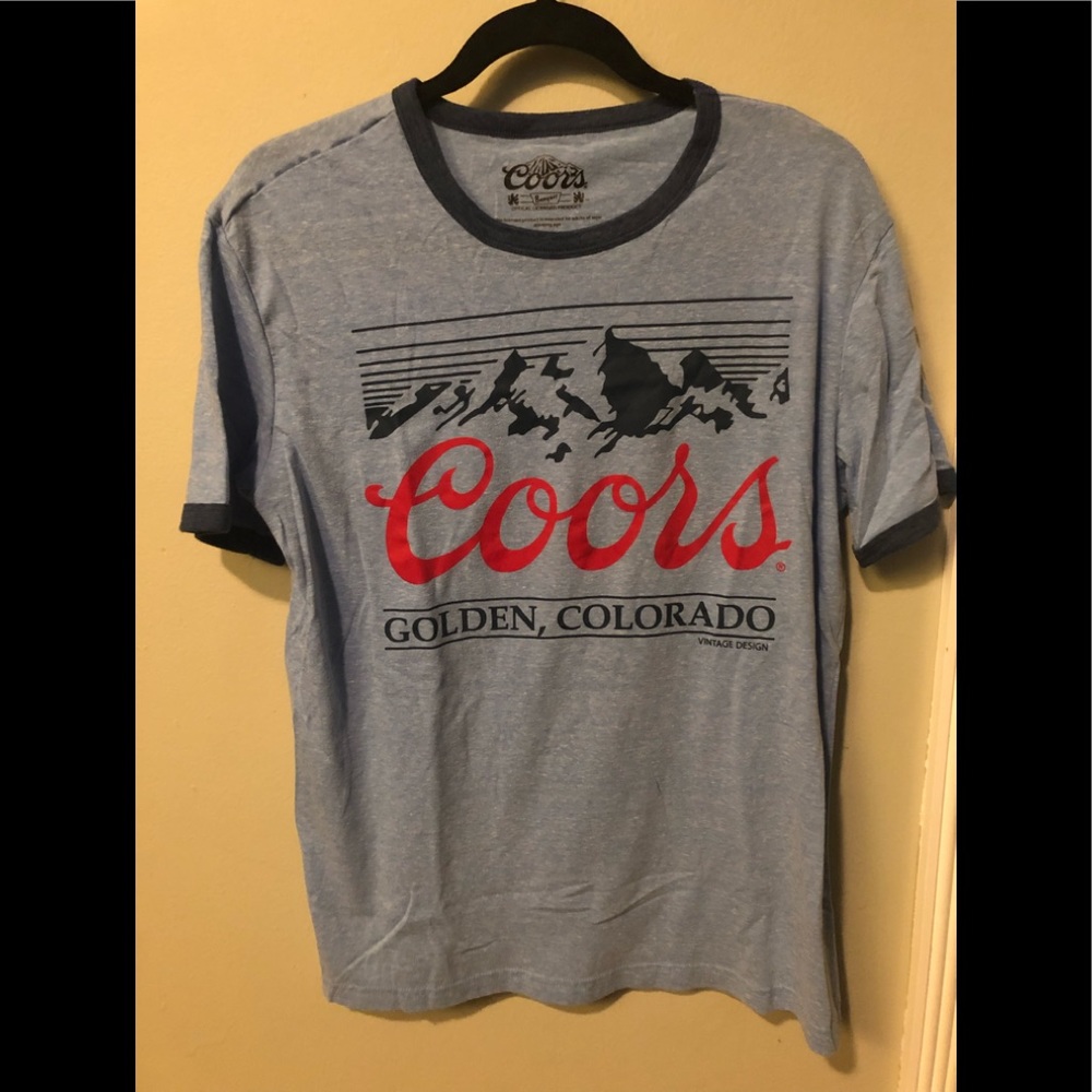 Men’s vintage Coors shirt
